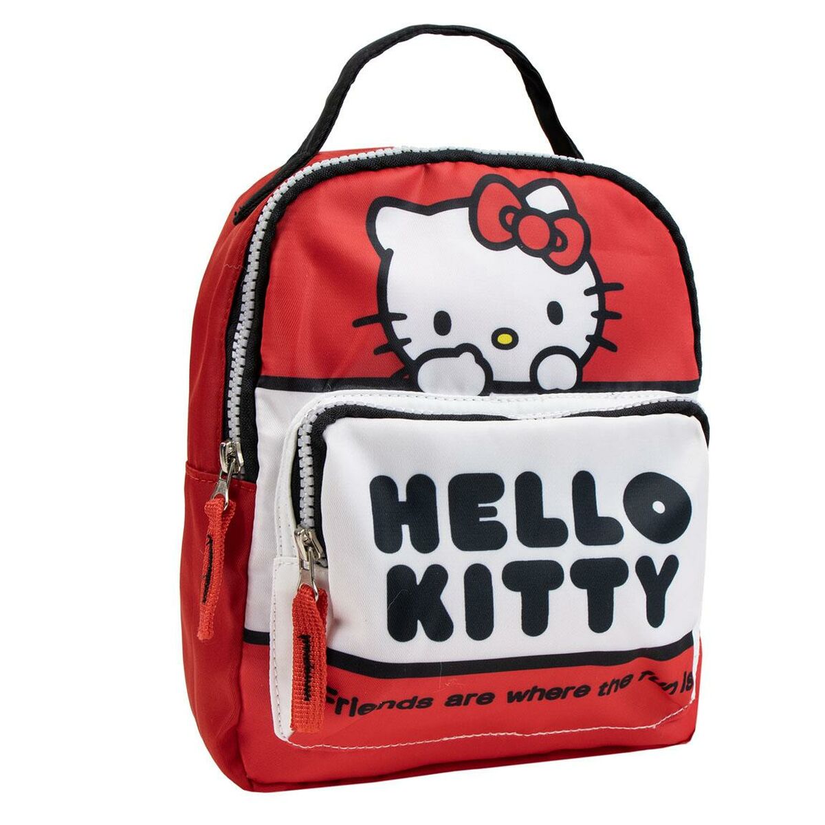 Ghiozdan Hello Kitty Roșu - Birou și papetărie, Material școlar și educațional