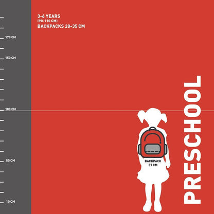 Ghiozdan Hello Kitty Roșu - Birou și papetărie, Material școlar și educațional