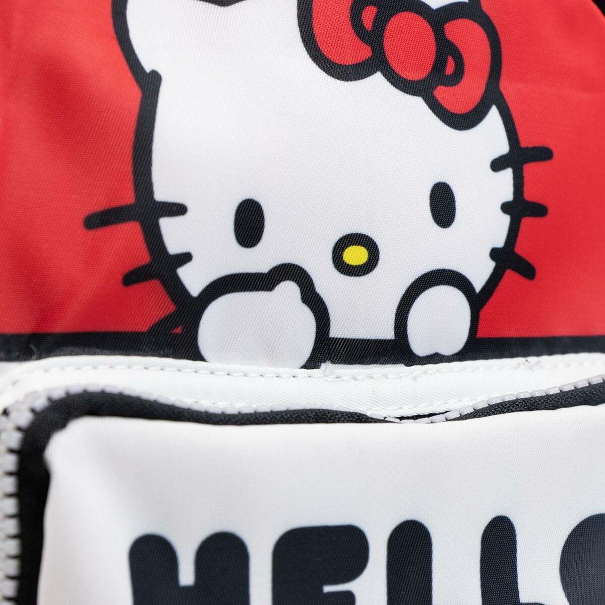 Ghiozdan Hello Kitty Roșu 19,0 x 23,0 x 8,0 cm - Birou și papetărie, Material școlar și educațional