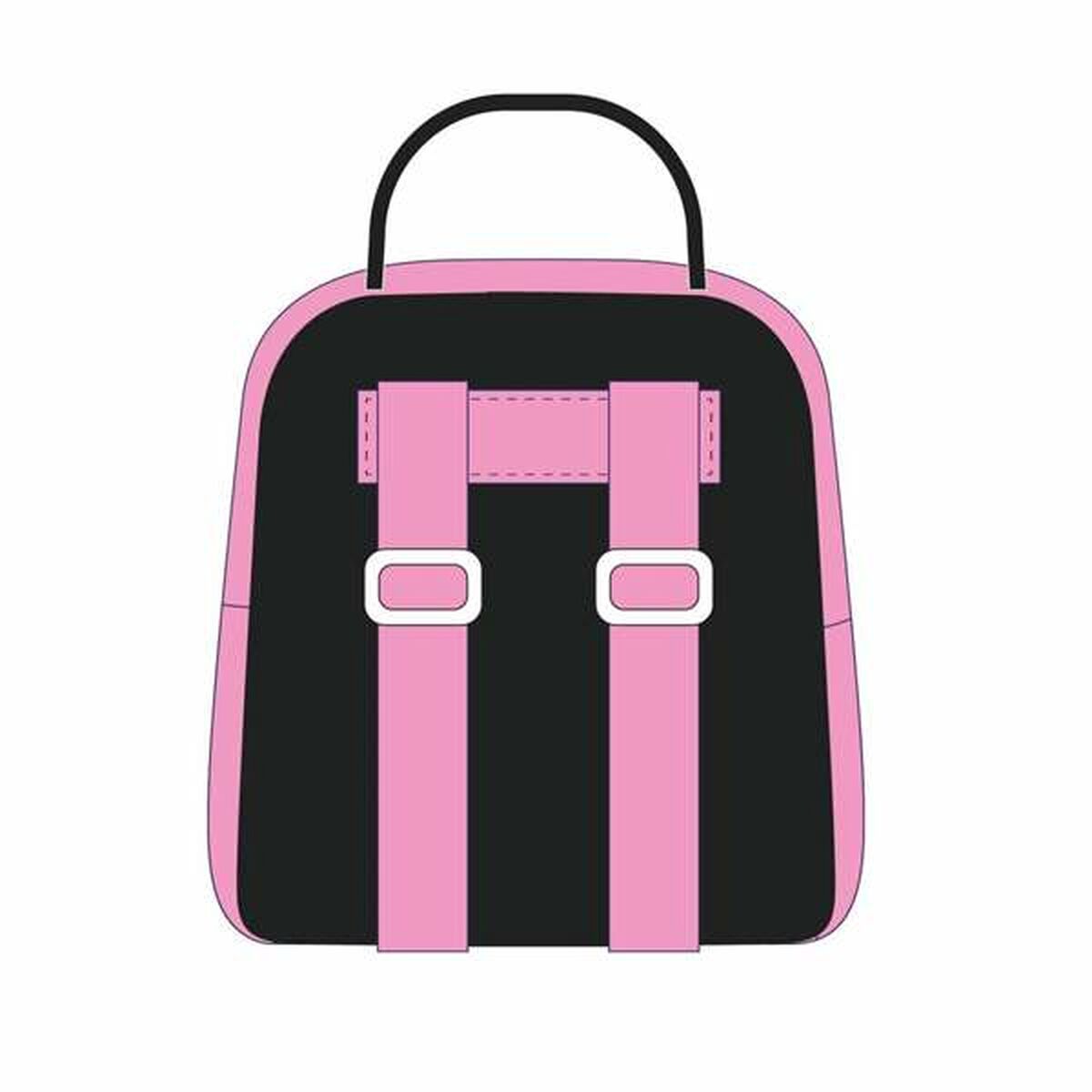 Ghiozdan Hello Kitty Roz 19,0 x 23,0 x 8,0 cm - Birou și papetărie, Material școlar și educațional