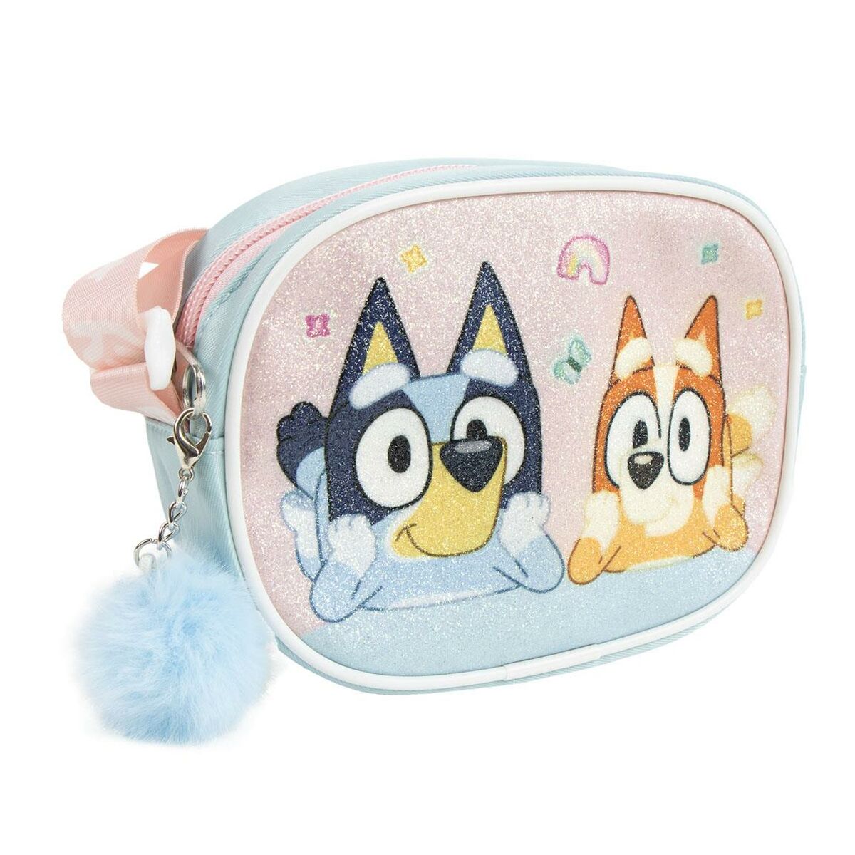 Geantă Bandulieră Bluey Roz 14,5 x 10,5 x 4,0 cm - Bagaje, Genți de mână