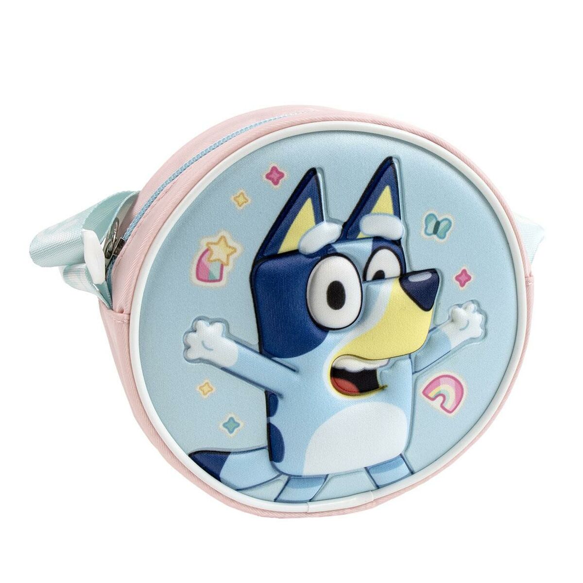 Geantă Bandulieră 3D Bluey Albastru 13 x 13 x 4 cm - Bagaje, Genți de mână