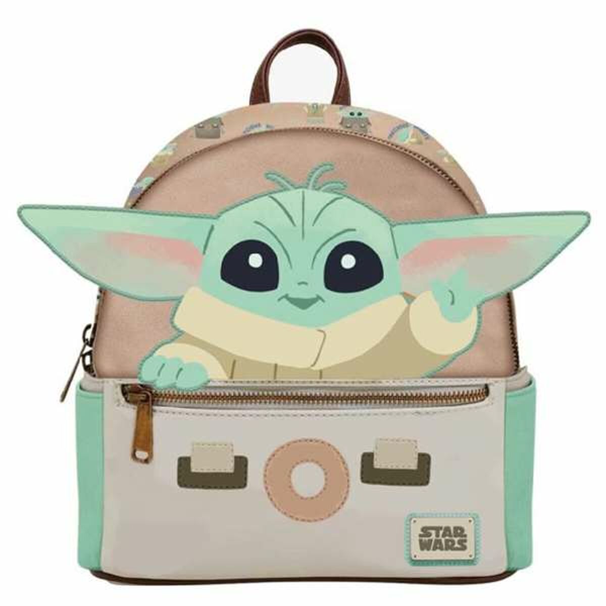 Ghiozdan The Mandalorian Bej - Birou și papetărie, Material școlar și educațional