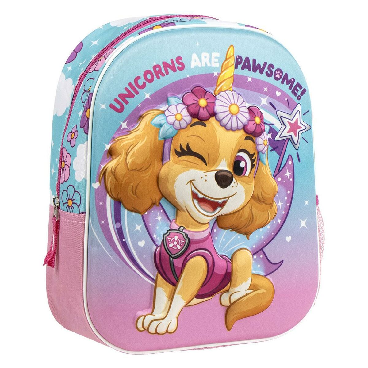 Ghiozdan The Paw Patrol Roz 25,0 x 31,0 x 10,0 cm - Birou și papetărie, Material școlar și educațional