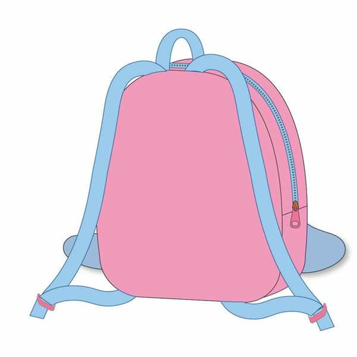 Ghiozdan Stitch Roz 18 x 22 x 4 cm - Birou și papetărie, Material școlar și educațional
