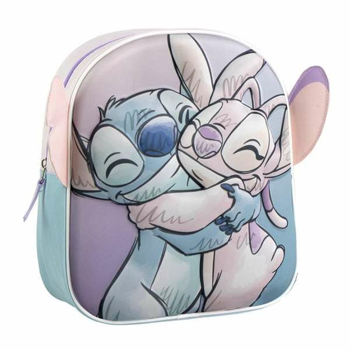 Ghiozdan Stitch Albastru - Birou și papetărie, Material școlar și educațional