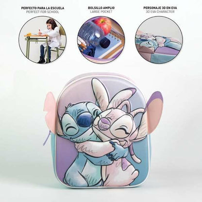 Ghiozdan Stitch Albastru - Birou și papetărie, Material școlar și educațional