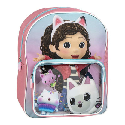 Ghiozdan Gabby's Dollhouse Roz 25 x 31 x 14 cm - Birou și papetărie, Material școlar și educațional