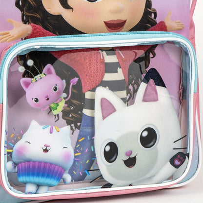 Ghiozdan Gabby's Dollhouse Roz 25 x 31 x 14 cm - Birou și papetărie, Material școlar și educațional