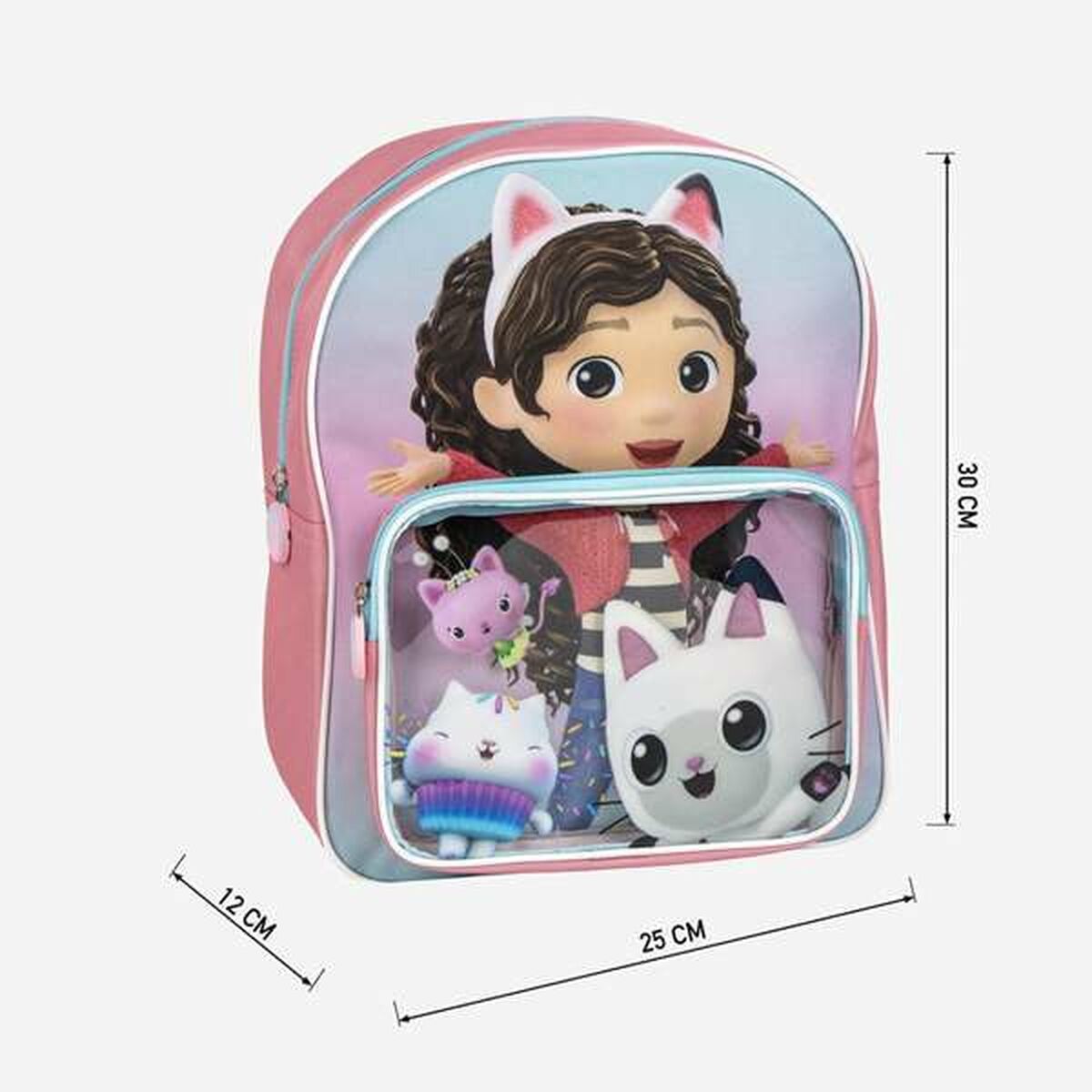 Ghiozdan Gabby's Dollhouse Roz - Birou și papetărie, Material școlar și educațional