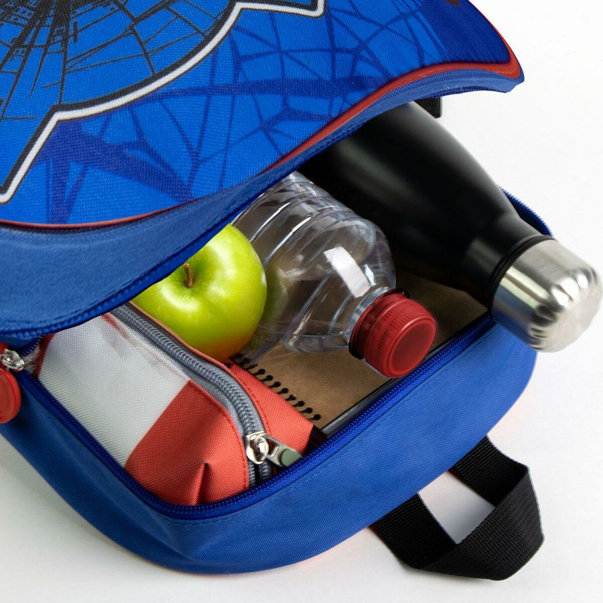 Ghiozdan Spider-Man Albastru închis 25 x 31 x 14 cm - Birou și papetărie, Material școlar și educațional