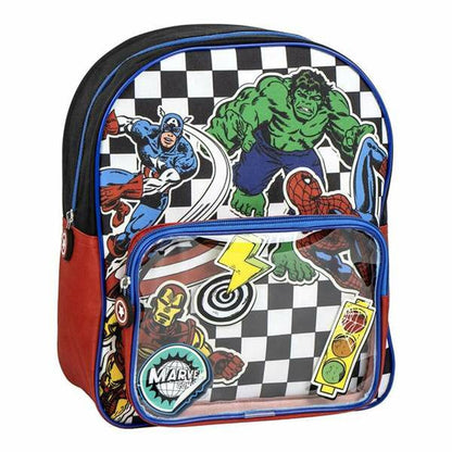Ghiozdan The Avengers Negru - Birou și papetărie, Material școlar și educațional