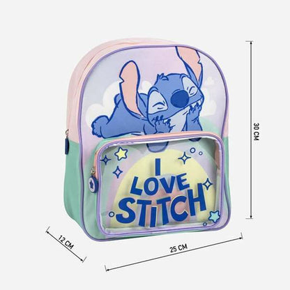 Ghiozdan Stitch Liliachiu - Birou și papetărie, Material școlar și educațional