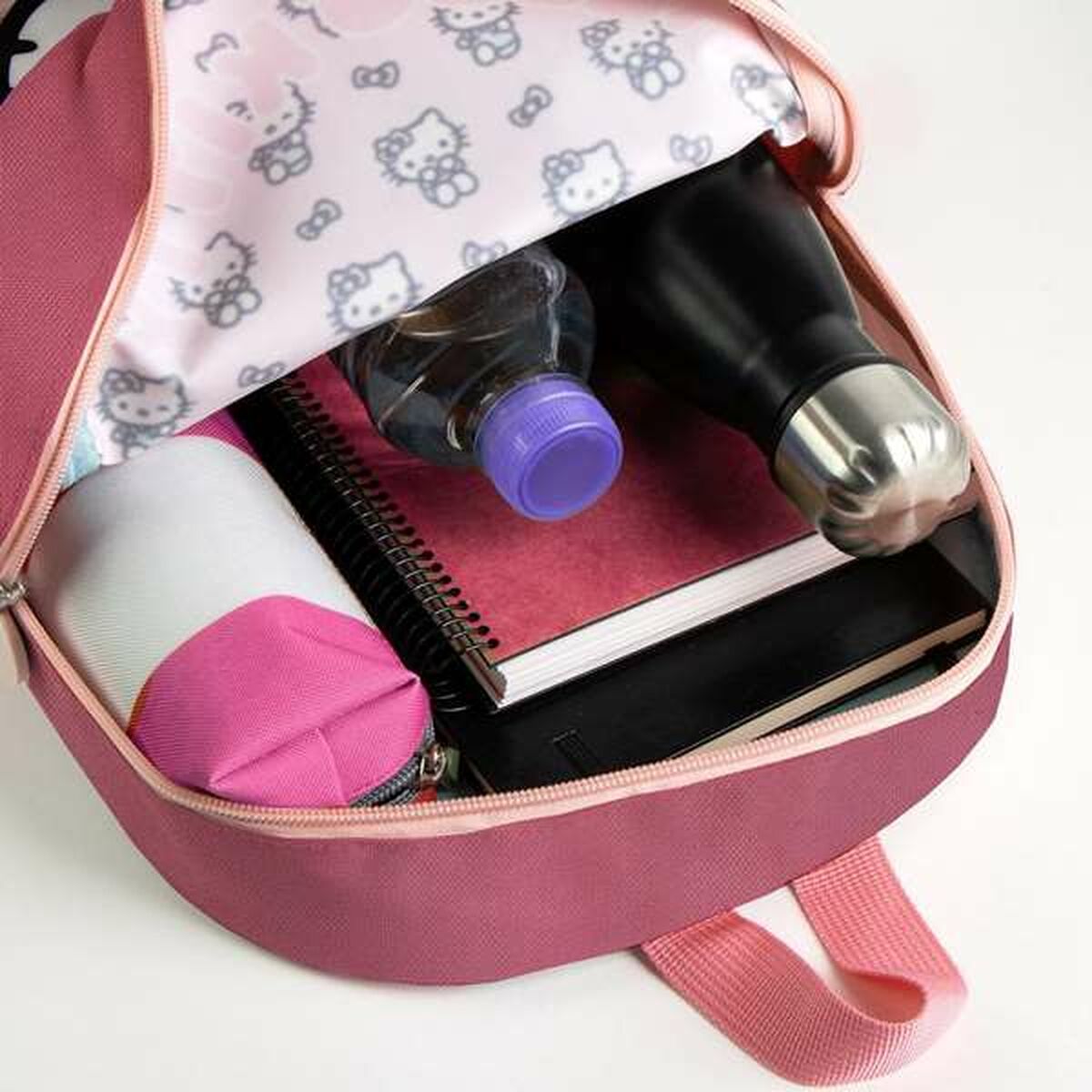 Ghiozdan Hello Kitty Roz - Birou și papetărie, Material școlar și educațional