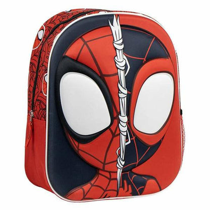 Ghiozdan Spider-Man Roșu 25,0 x 31,0 x 10,0 cm - Birou și papetărie, Material școlar și educațional