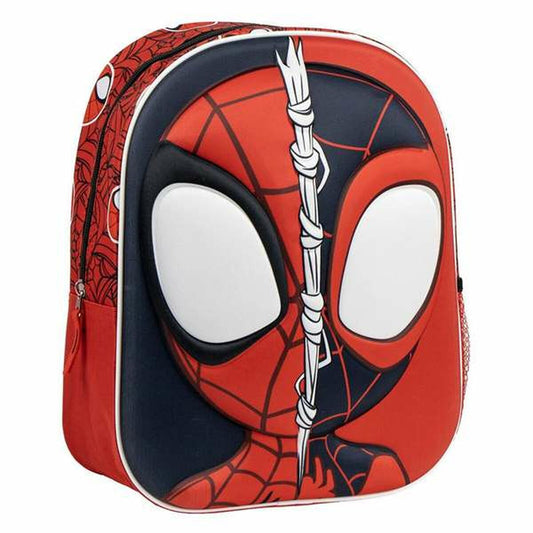 Ghiozdan Spider-Man Roșu 25,0 x 31,0 x 10,0 cm - Birou și papetărie, Material școlar și educațional