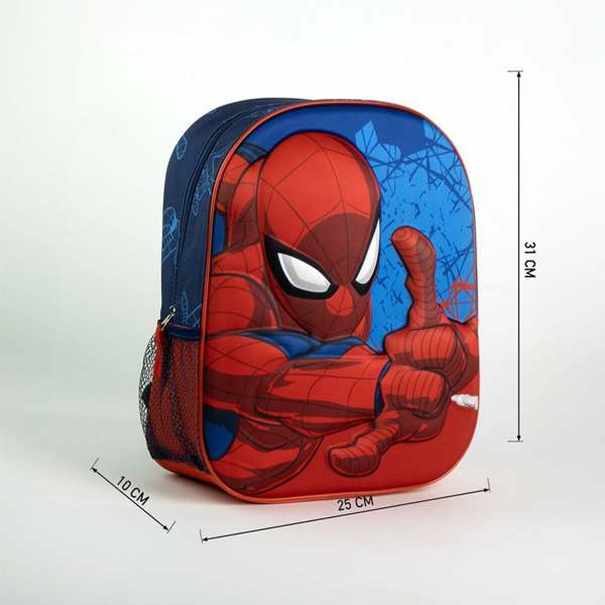 Ghiozdan 3D Spider-Man Albastru 25,0 x 31,0 x 10,0 cm - Birou și papetărie, Material școlar și educațional