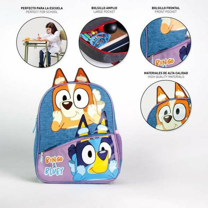 Rucsac pentru Copii Bluey Albastru - Birou și papetărie, Material școlar și educațional
