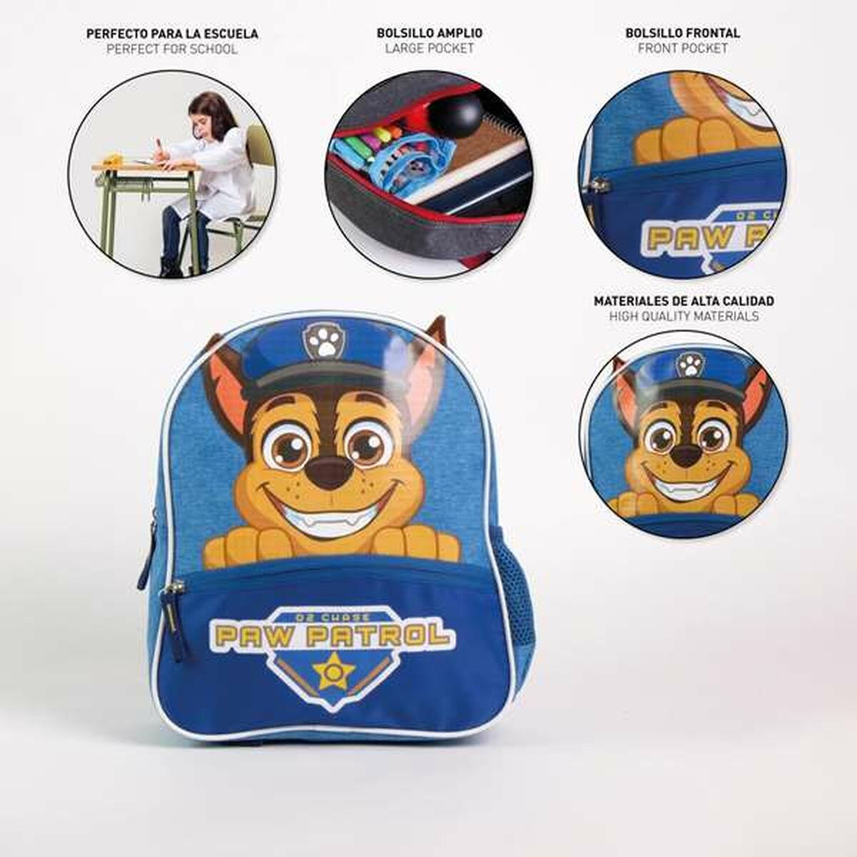 Ghiozdan The Paw Patrol Albastru - Birou și papetărie, Material școlar și educațional
