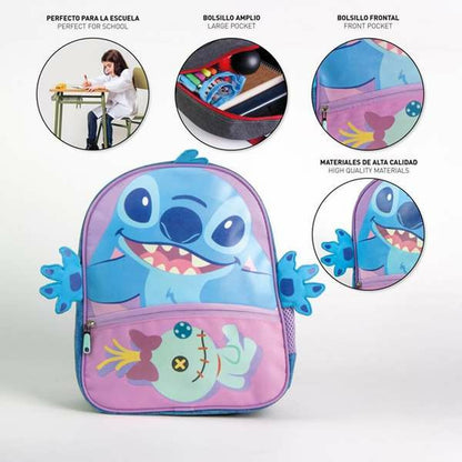Ghiozdan Stitch Albastru - Birou și papetărie, Material școlar și educațional