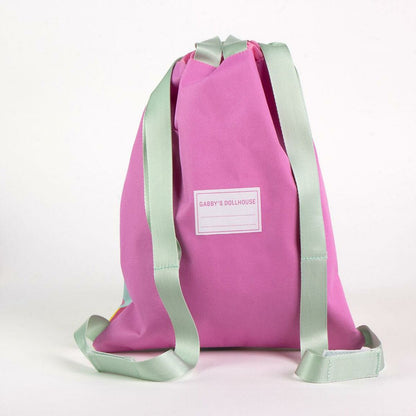 Geantă Rucsac cu Bretele Gabby's Dollhouse Roz 27 x 33 x 1 cm - Birou și papetărie, Material școlar și educațional