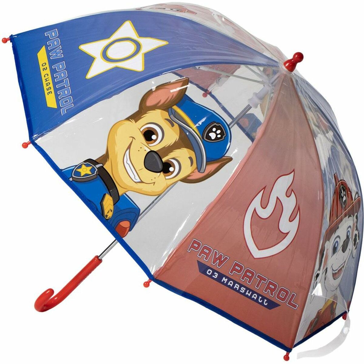 Umbrelă The Paw Patrol Albastru Ø 71 cm 45 cm - Bagaje, Umbrelă