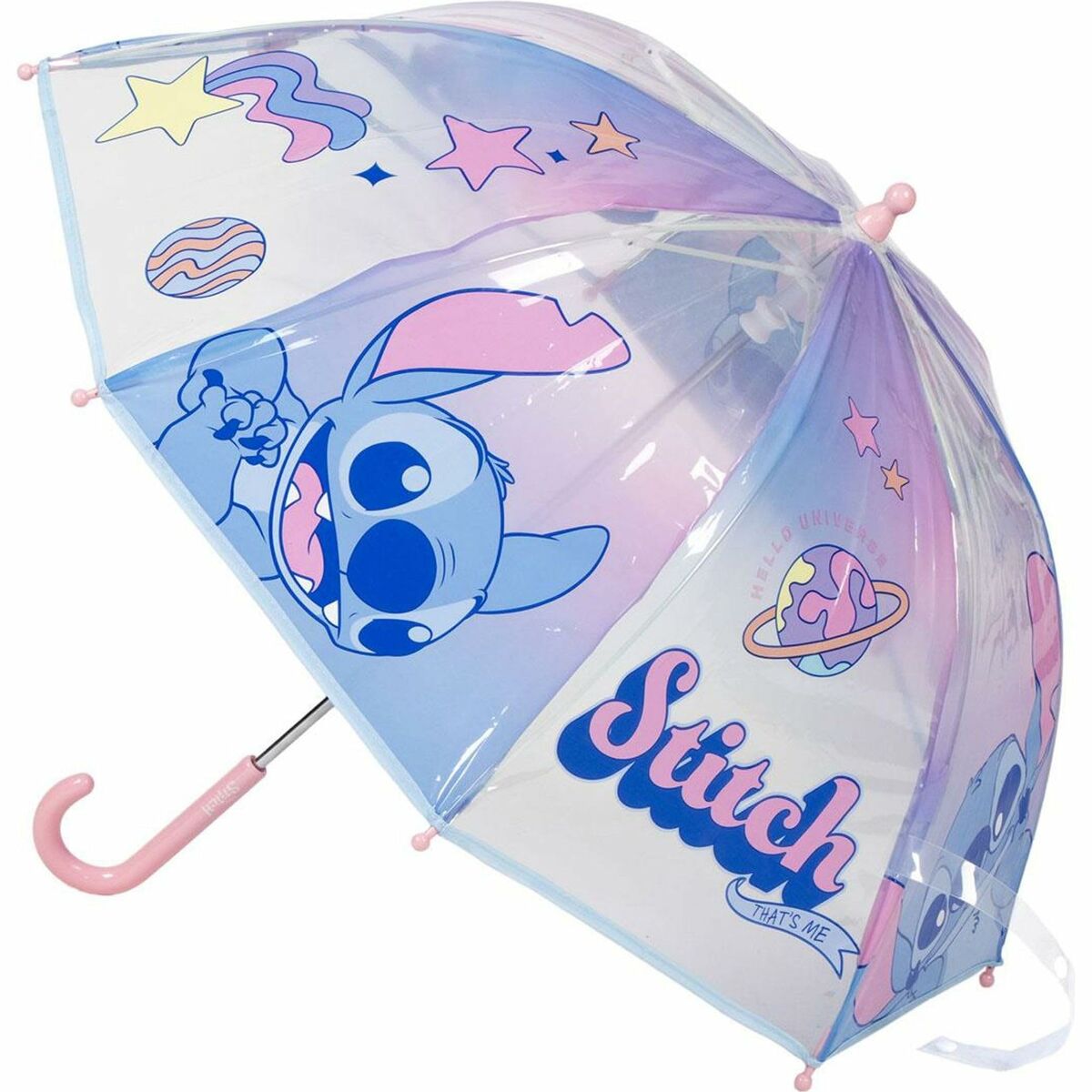 Umbrelă Stitch Albastru Ø 71 cm 45 cm - Bagaje, Umbrelă