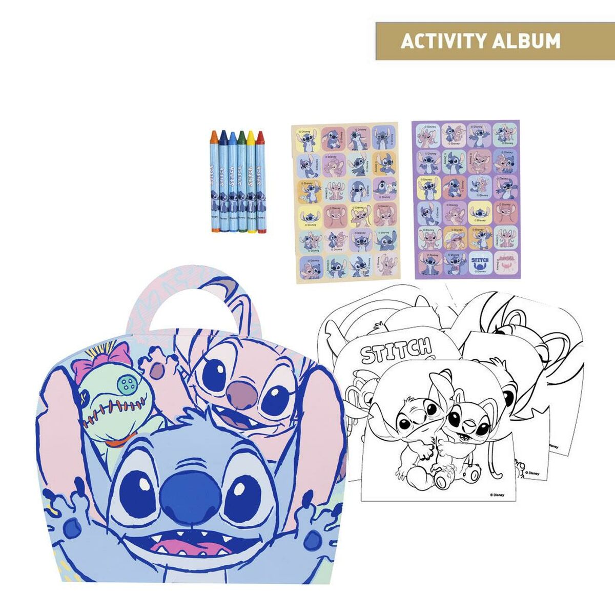 Set pentru desen Stitch - Birou și papetărie, Arte și Meserii