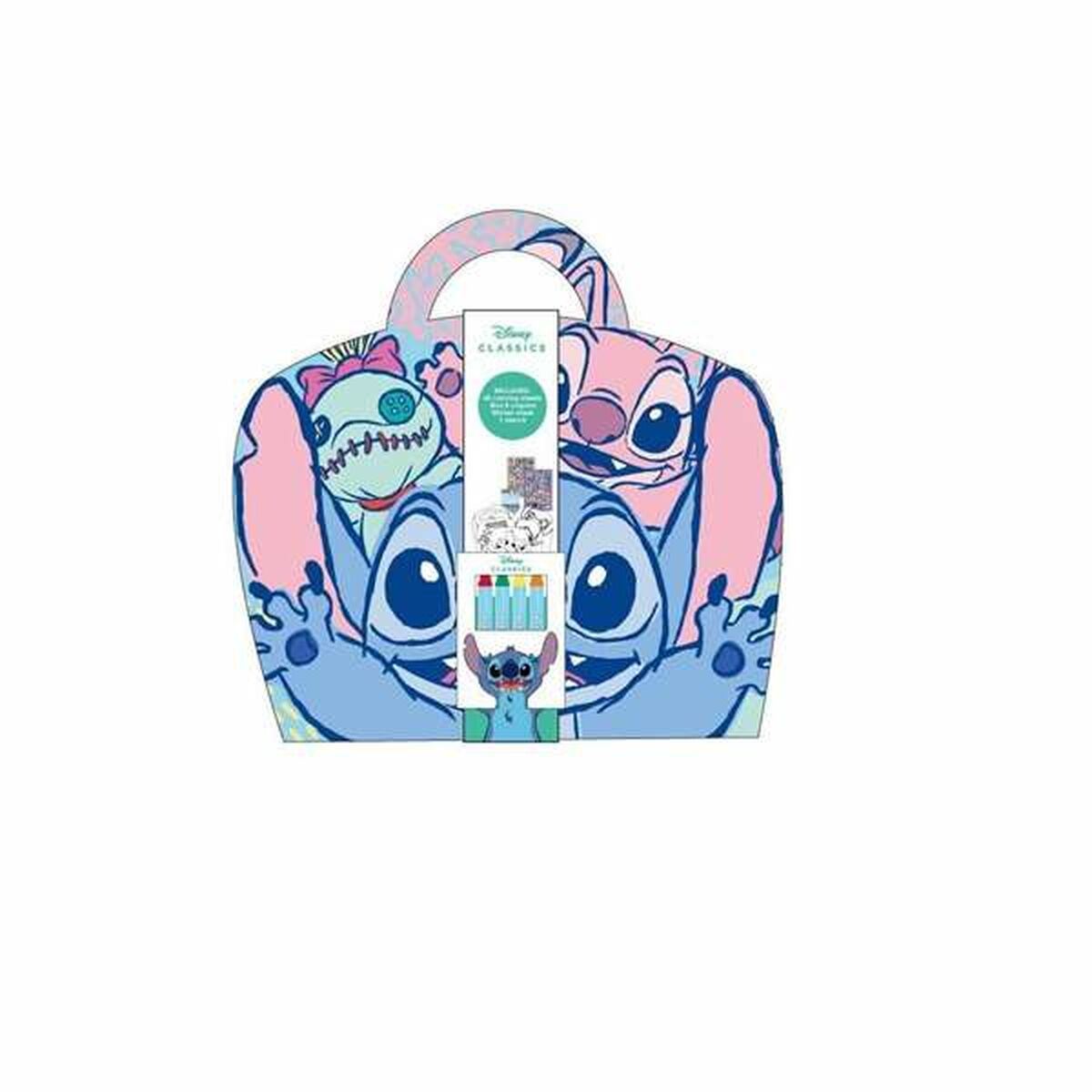 Set pentru desen Stitch Albastru - Jucarii si jocuri, Activități creative