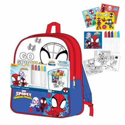 Ghiozdan Spidey Roșu - Birou și papetărie, Material școlar și educațional
