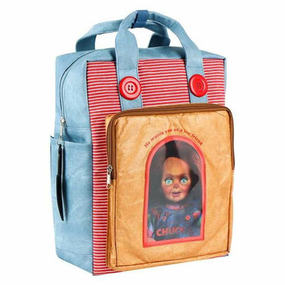 Ghiozdan Chucky Roșu - Birou și papetărie, Material școlar și educațional