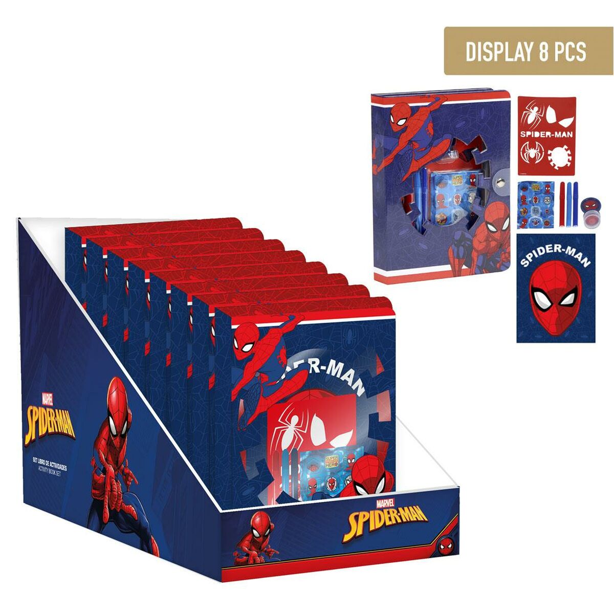 Set pentru desen Spider-Man - Birou și papetărie, Arte și Meserii