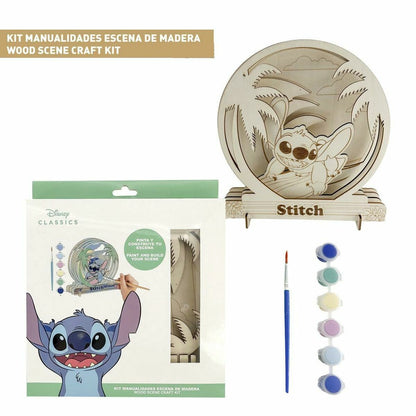 Set pentru Lucru Manual Stitch Lemn - Jucarii si jocuri, Activități creative