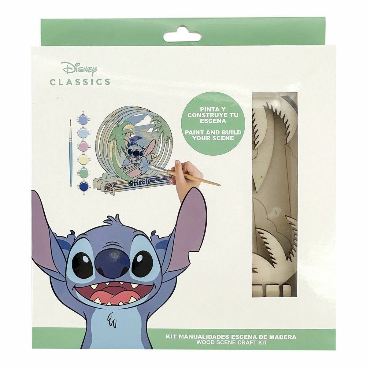 Set pentru Lucru Manual Stitch Lemn - Jucarii si jocuri, Activități creative