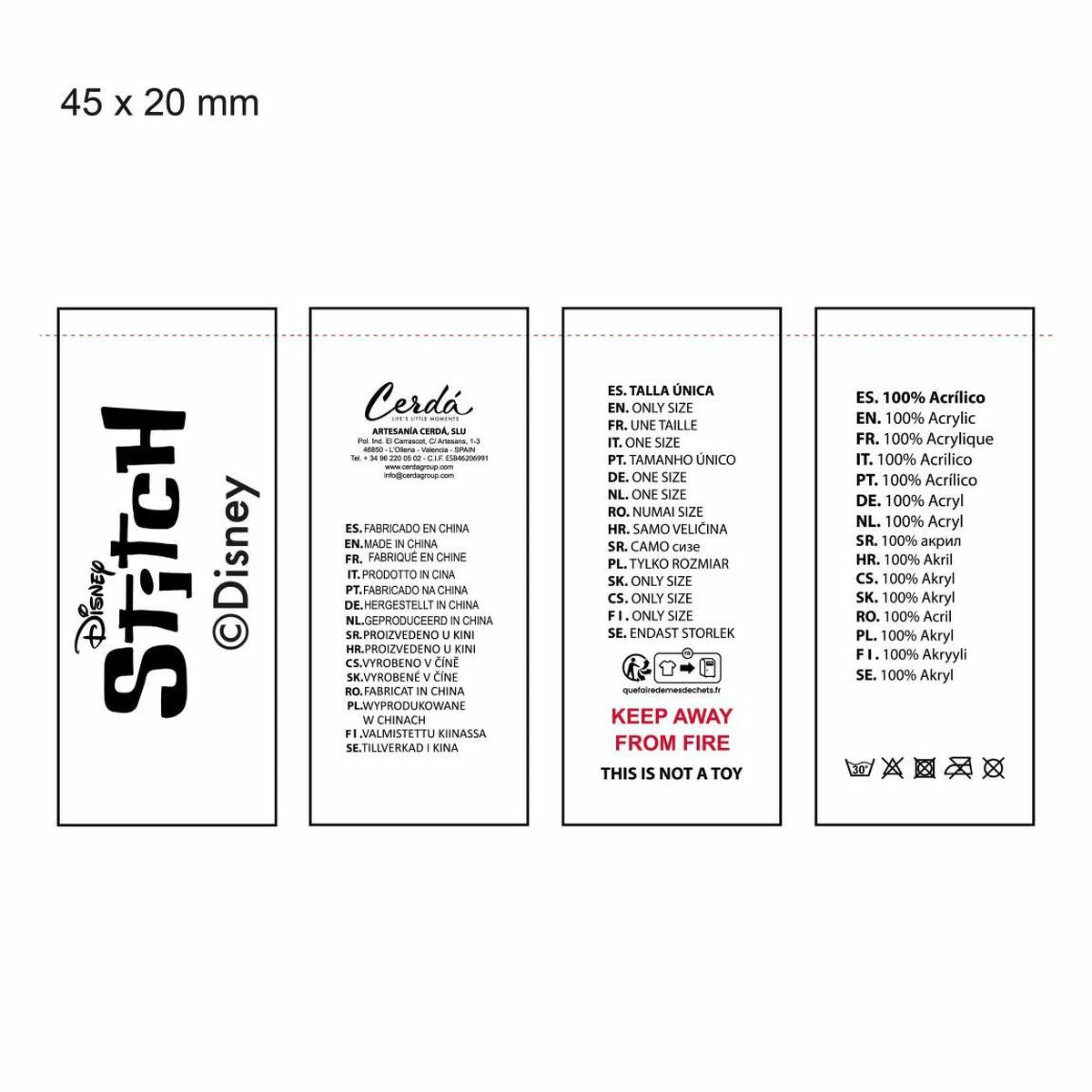 Căciulă pentru Copii Stitch Albastru - Îmbrăcăminte, Băiat