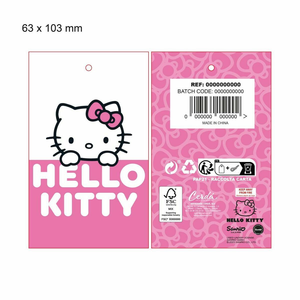 Căciulă pentru Copii Hello Kitty Alb - Îmbrăcăminte, Băiat