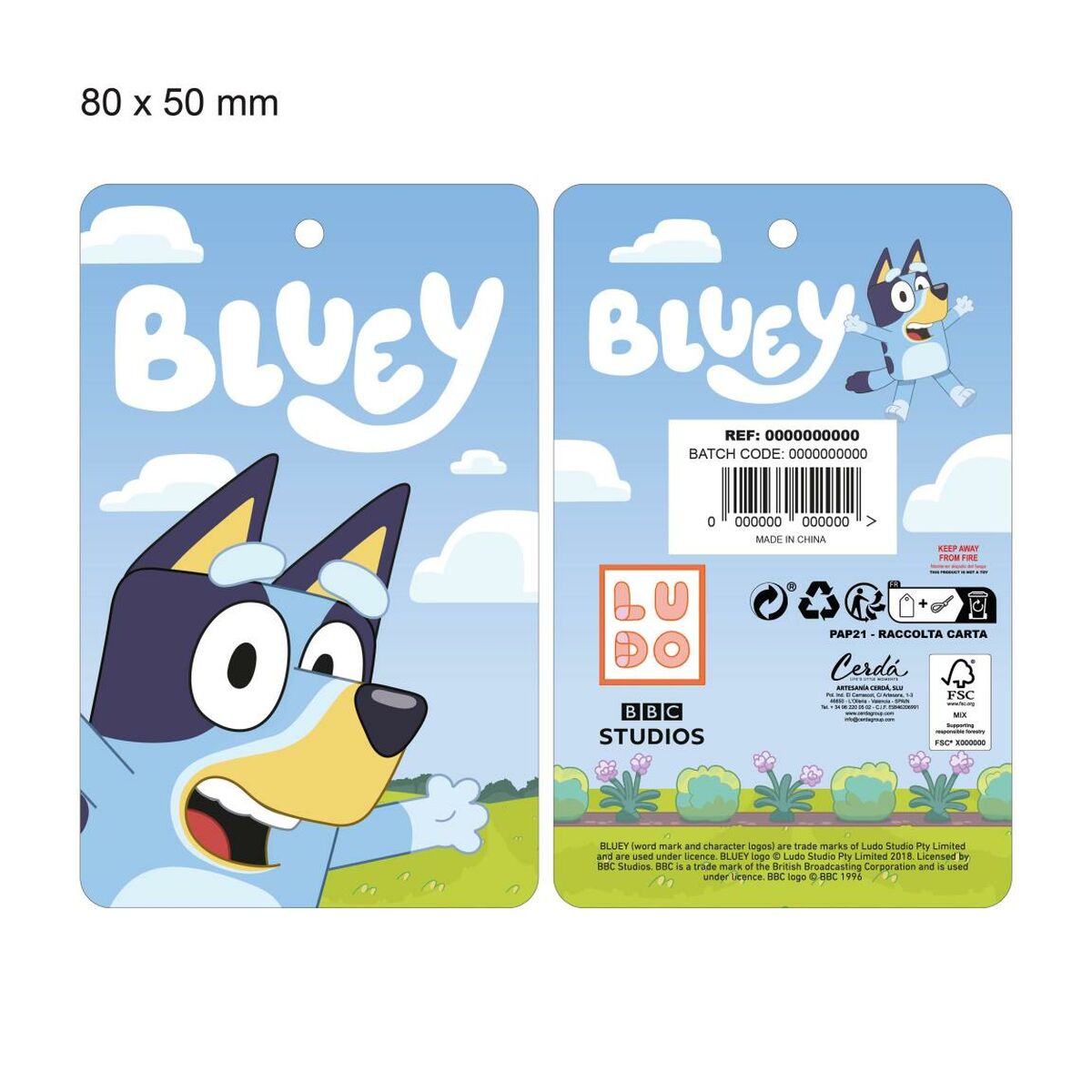 Căciulă pentru Copii Bluey Albastru - Îmbrăcăminte, Băiat