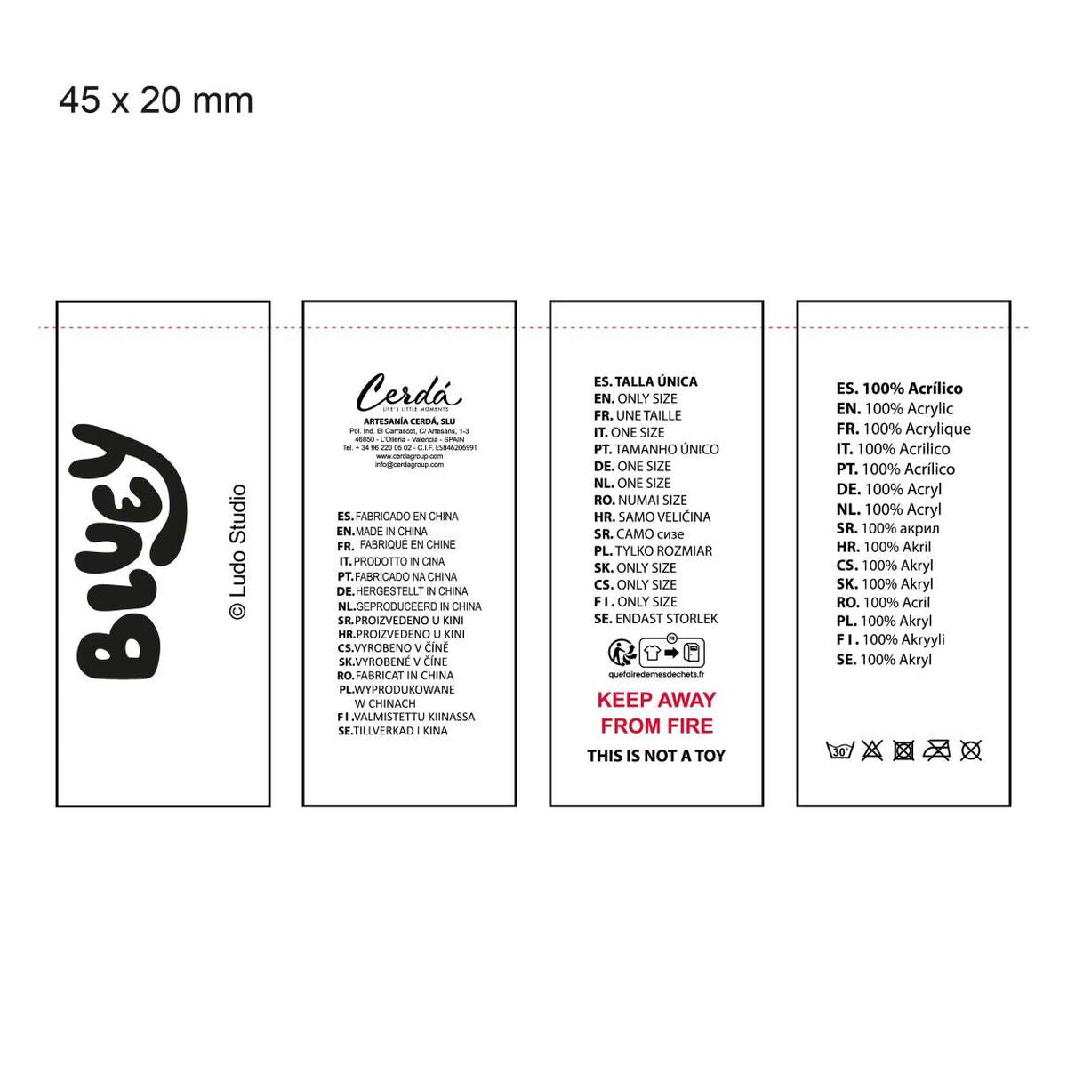 Căciulă pentru Copii Bluey Albastru - Îmbrăcăminte, Băiat