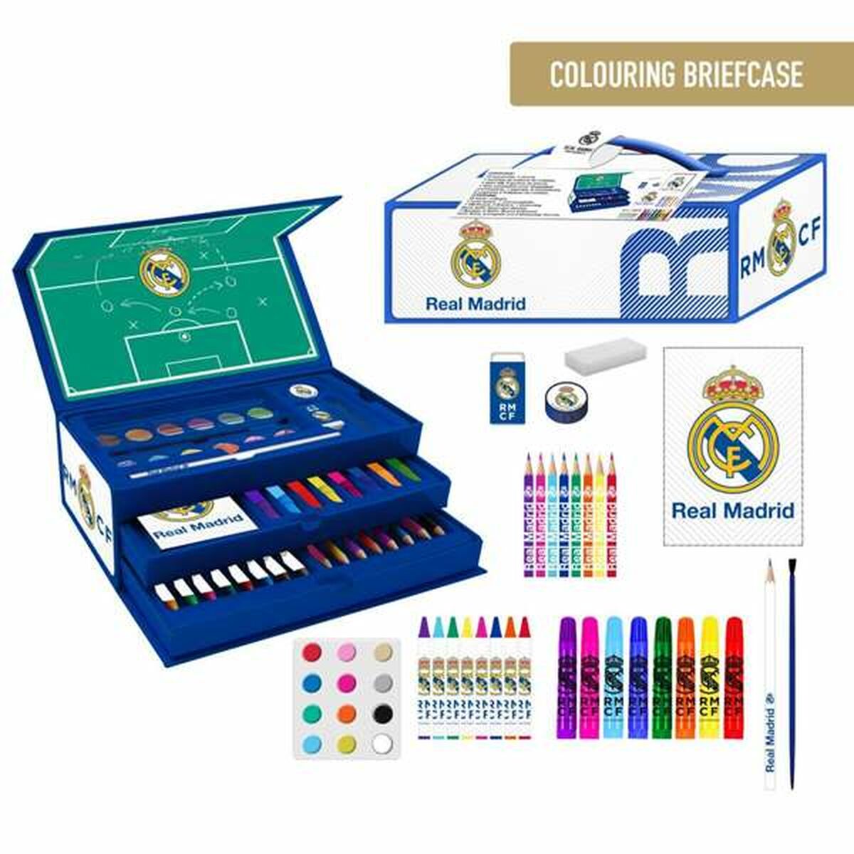 Set pentru desen Real Madrid C.F. - Jucarii si jocuri, Activități creative