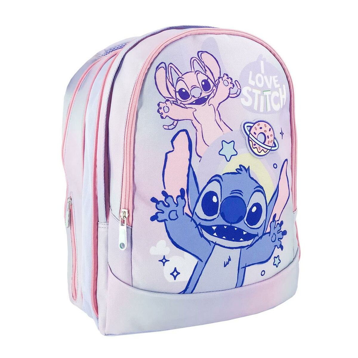 Ghiozdan Stitch Liliachiu 41 cm - Birou și papetărie, Material școlar și educațional