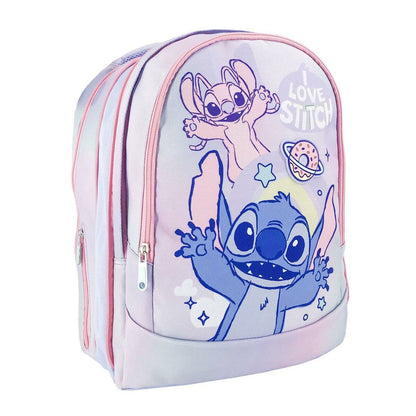 Ghiozdan Stitch Liliachiu 41 cm - Birou și papetărie, Material școlar și educațional