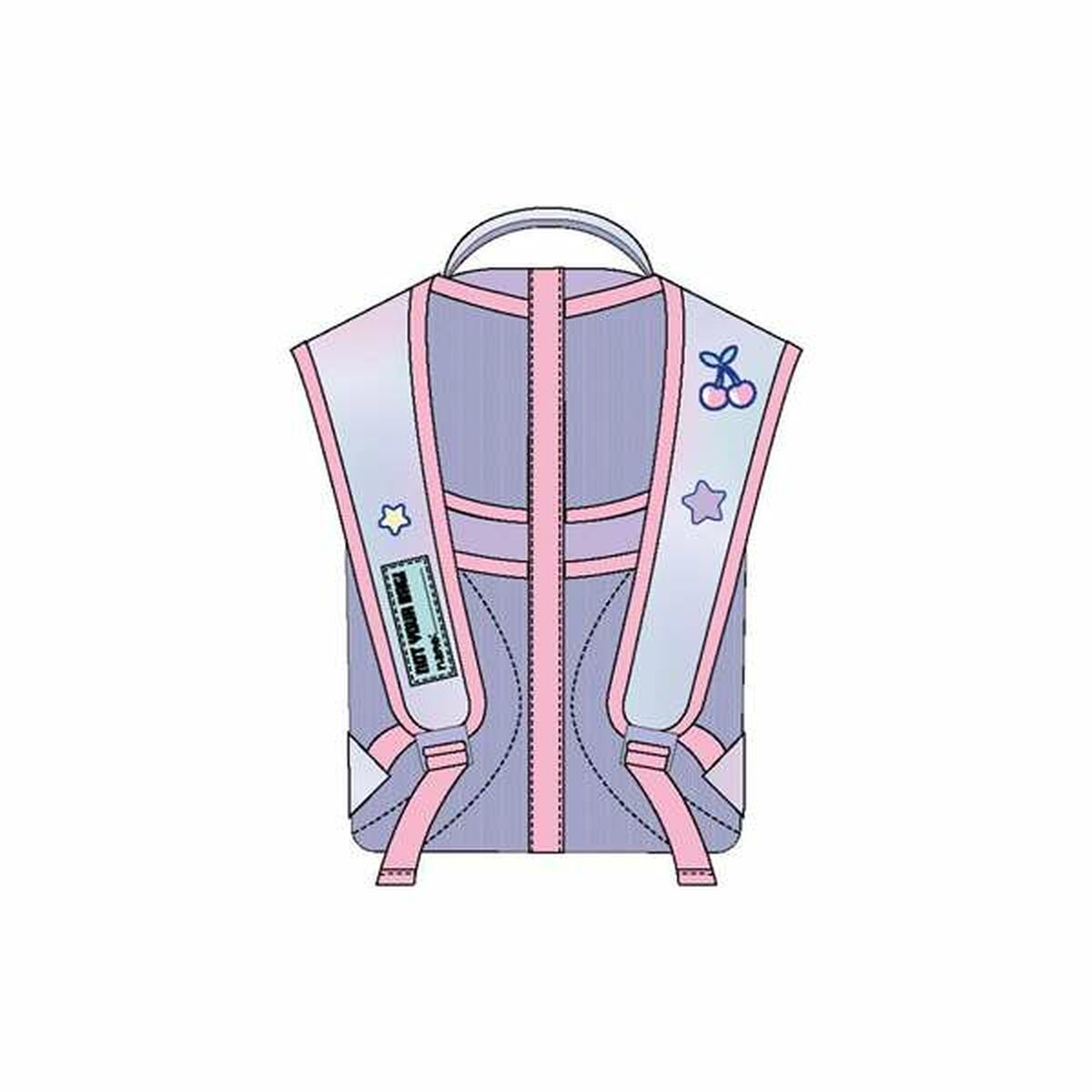 Ghiozdan Stitch Liliachiu 41 cm - Birou și papetărie, Material școlar și educațional