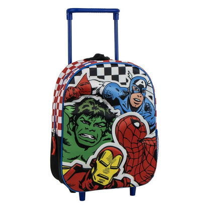 Ghiozdan cu Roți The Avengers 3D - Birou și papetărie, Material școlar și educațional