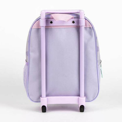 Ghiozdan 3D cu Roți Stitch Liliachiu 25,0 x 31,0 x 10,0 cm - Birou și papetărie, Material școlar și educațional