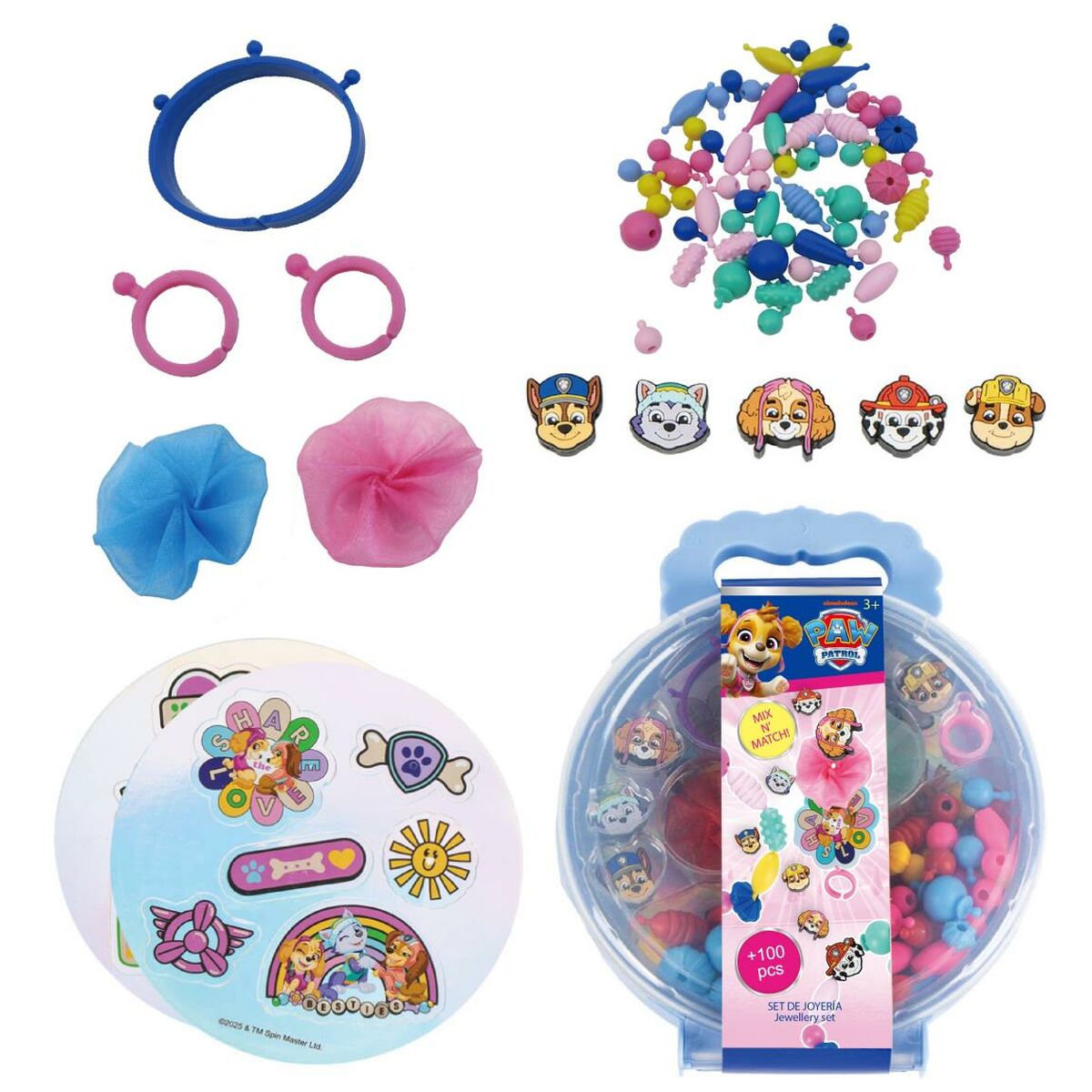 Mărgele The Paw Patrol Compoziție multiplă - Jucarii si jocuri, Activități creative