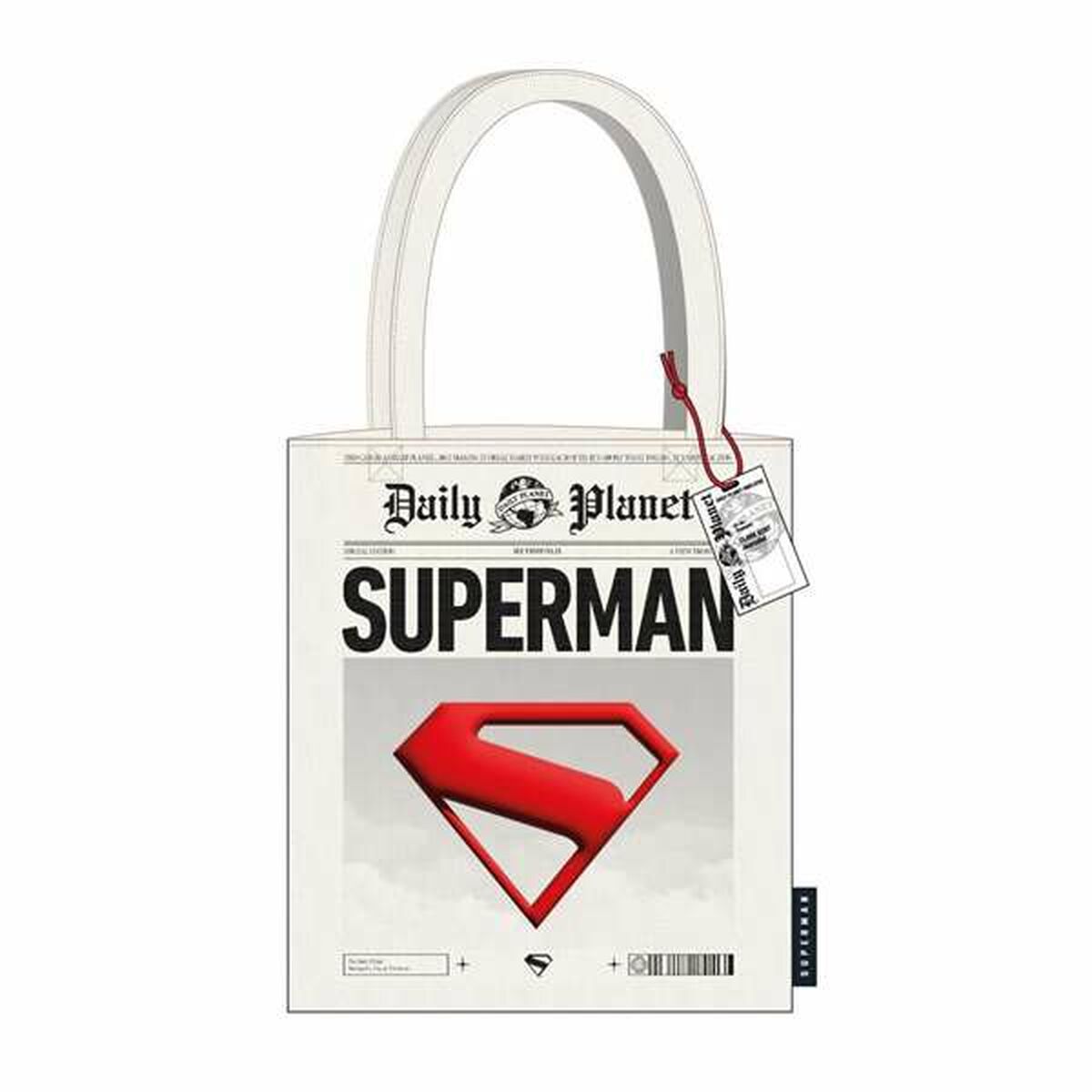 Geantă Bandulieră Superman Bej - Bagaje, Genți de mână