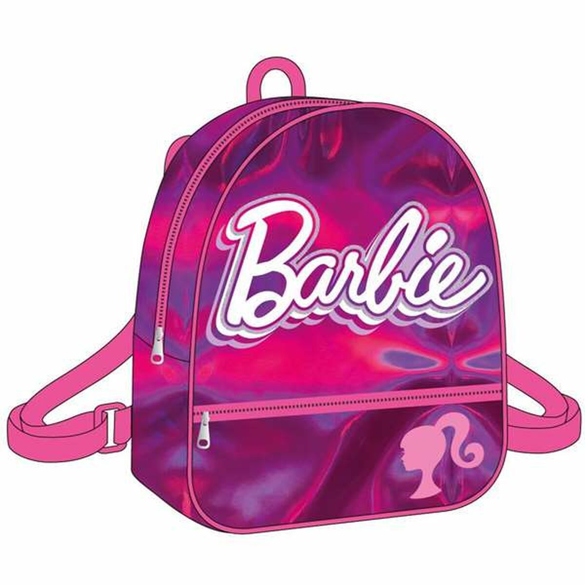 Ghiozdan Barbie Roz - Birou și papetărie, Material școlar și educațional