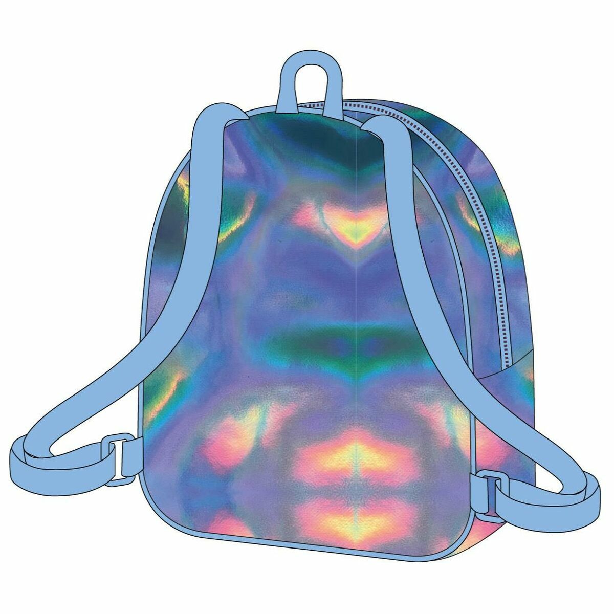 Ghiozdan Stitch Albastru - Birou și papetărie, Material școlar și educațional