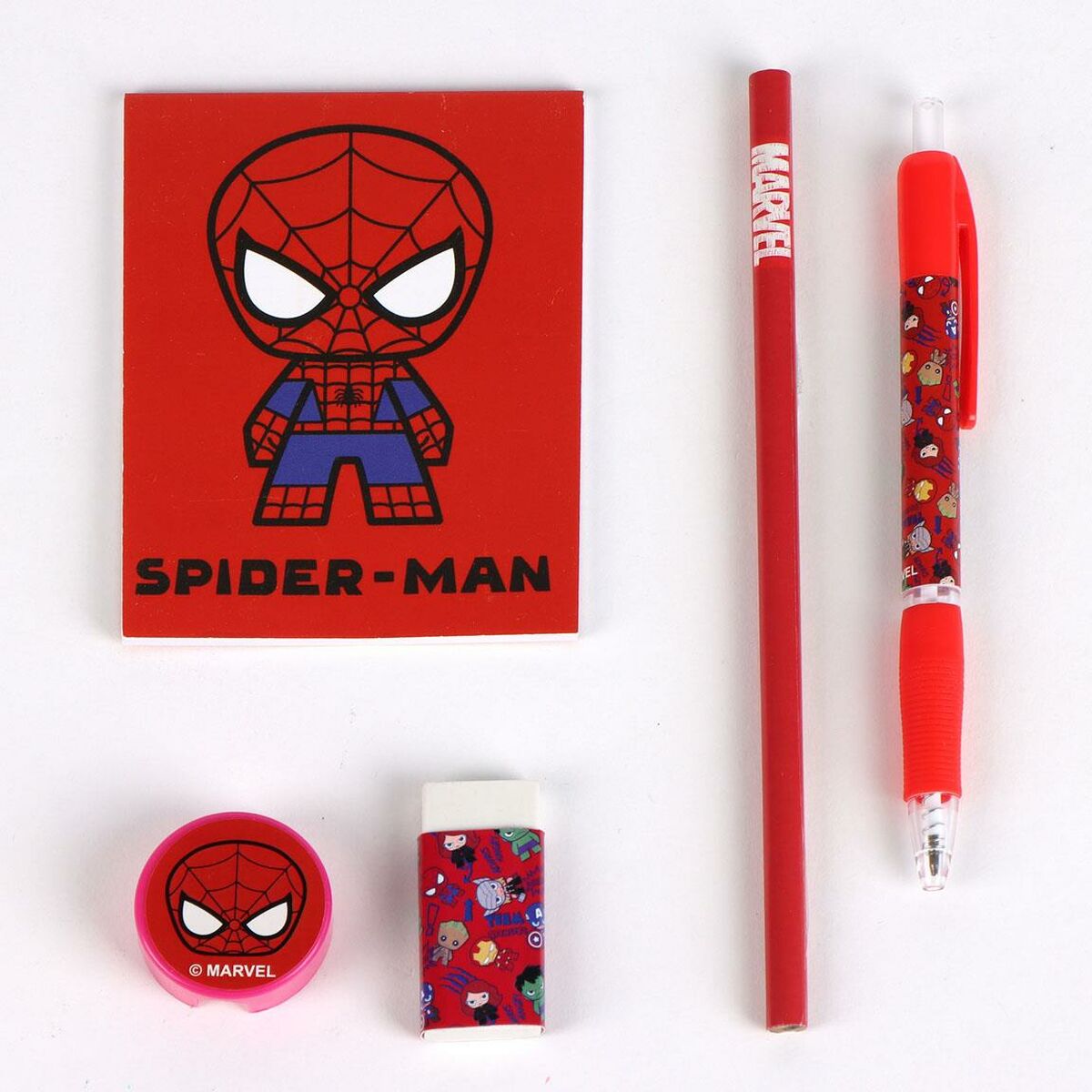 Penar cu Accesorii The Avengers Roșu - Birou și papetărie, Material școlar și educațional