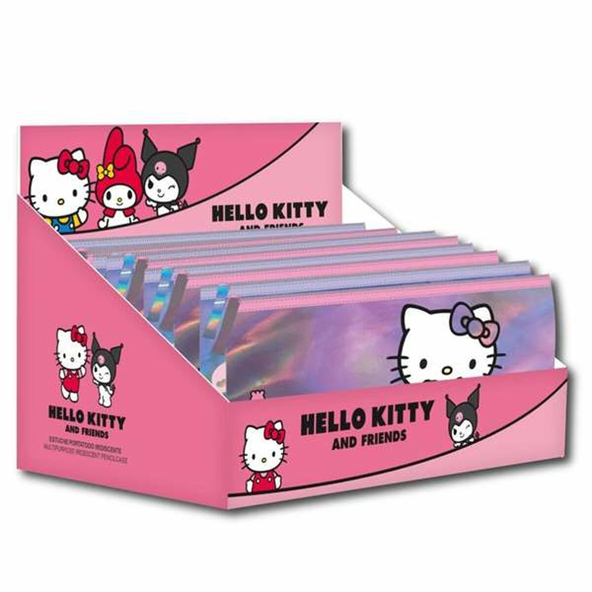 Geantă Universală Hello Kitty Roz - Birou și papetărie, Material școlar și educațional